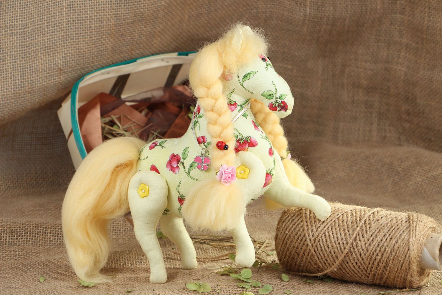 Soft interior toy Horse photo 5