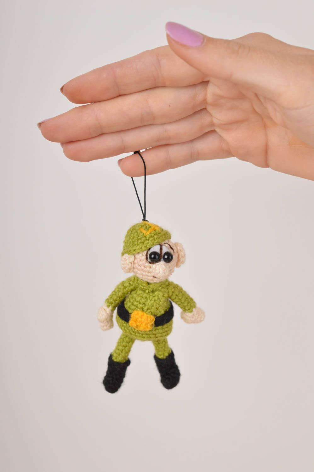 Игрушка крючком ручной работы детская игрушка в виде куклы мягкая игрушка фото 5
