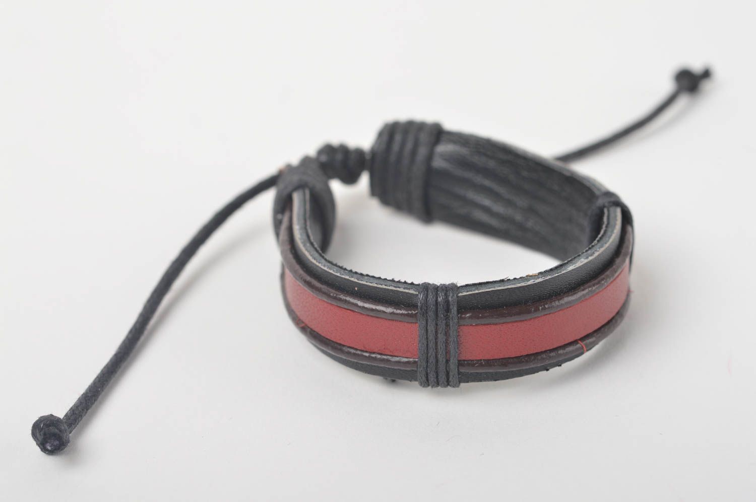 Stylish handmade unisex leather bracelet cool jewelry designs gift ideas photo 5
