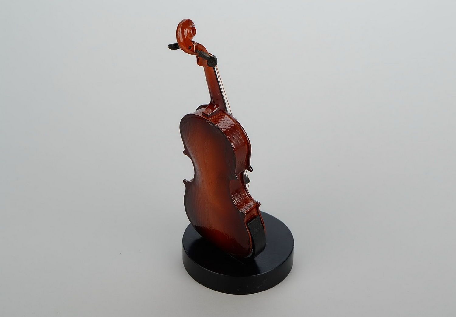 Декоративная скрипка деревянная фото 5
