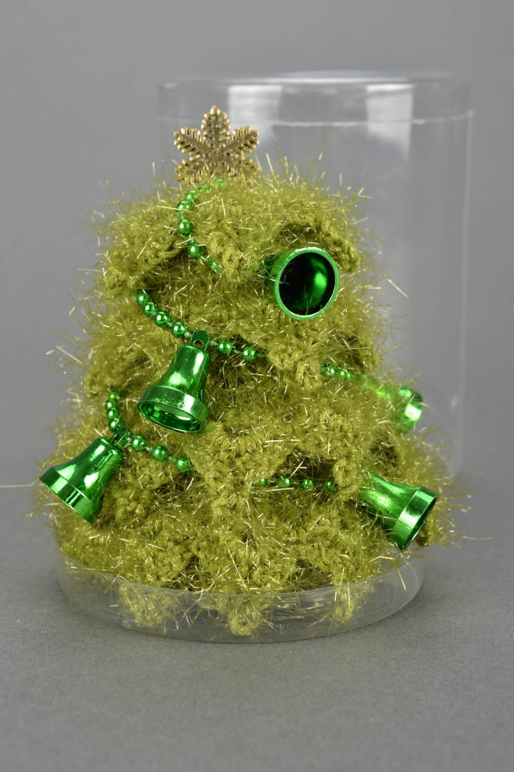 Crocheted decoration Christmas Tree photo 3