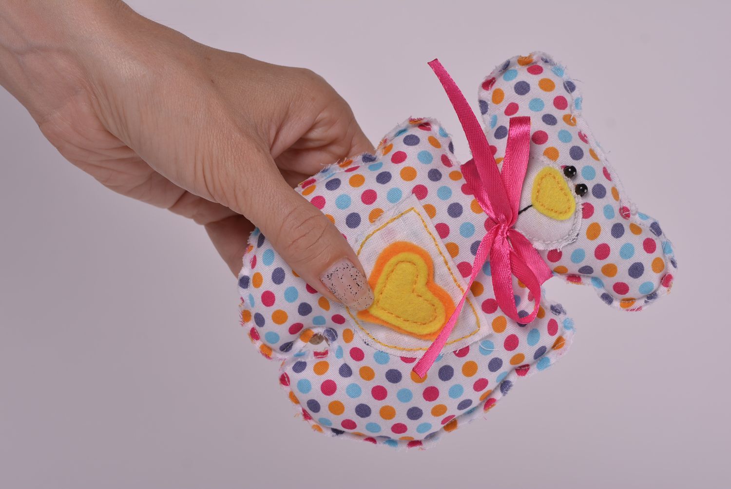 Handmade toy soft toy for baby unusual animal toy gift ideas nursery decor photo 4