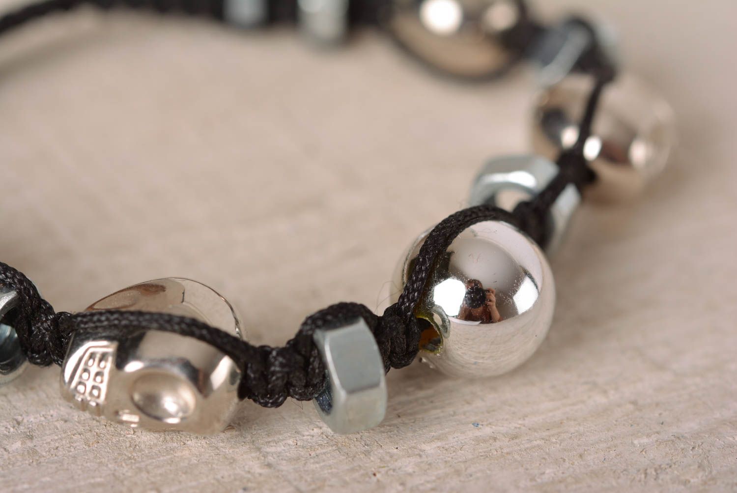Beautiful handmade macrame bracelet textile bracelet designs gifts for her photo 2