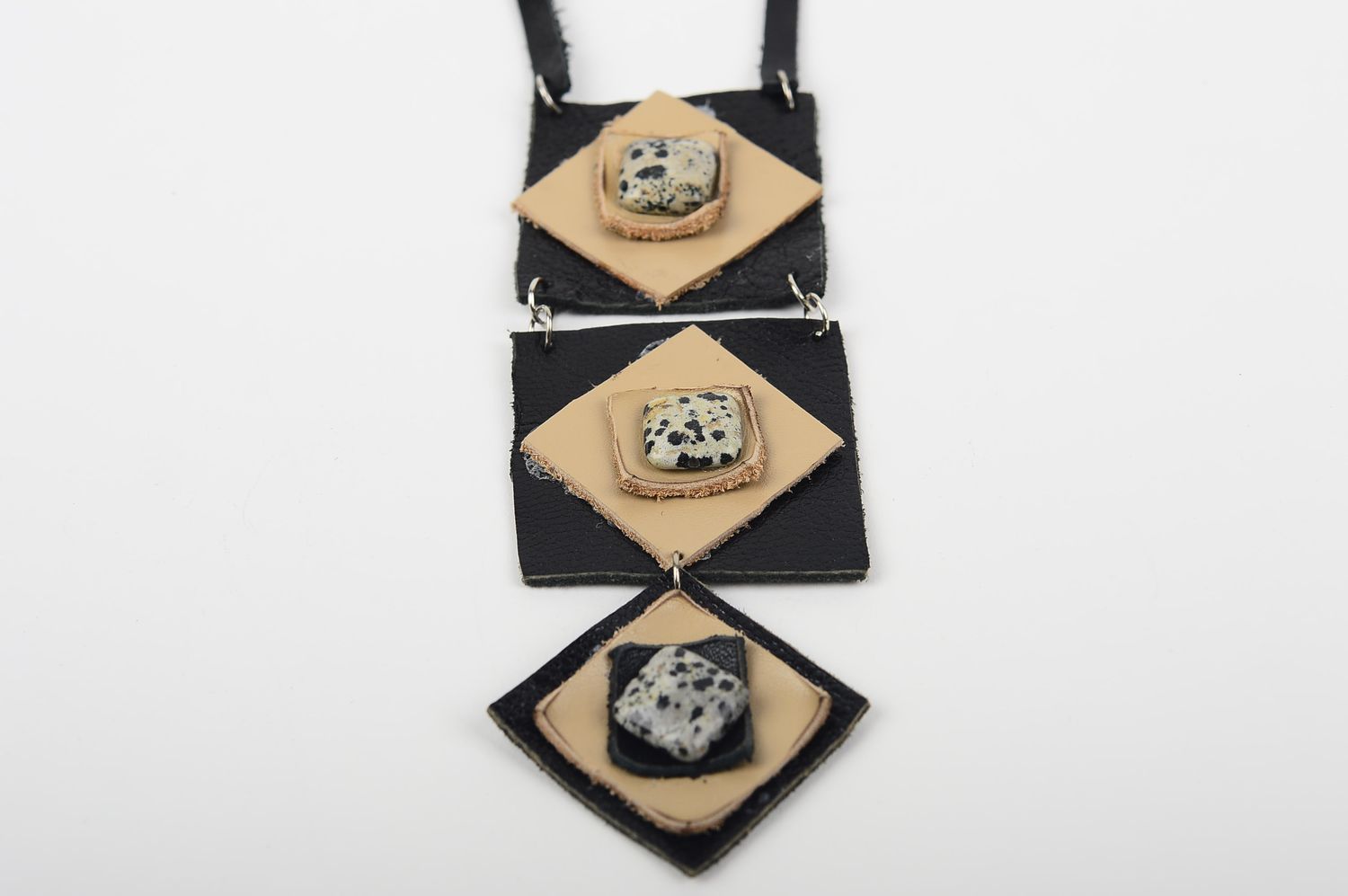 Schmuck Kette handmade Schmuck Accessoire für Frauen Collier Halskette lang foto 2