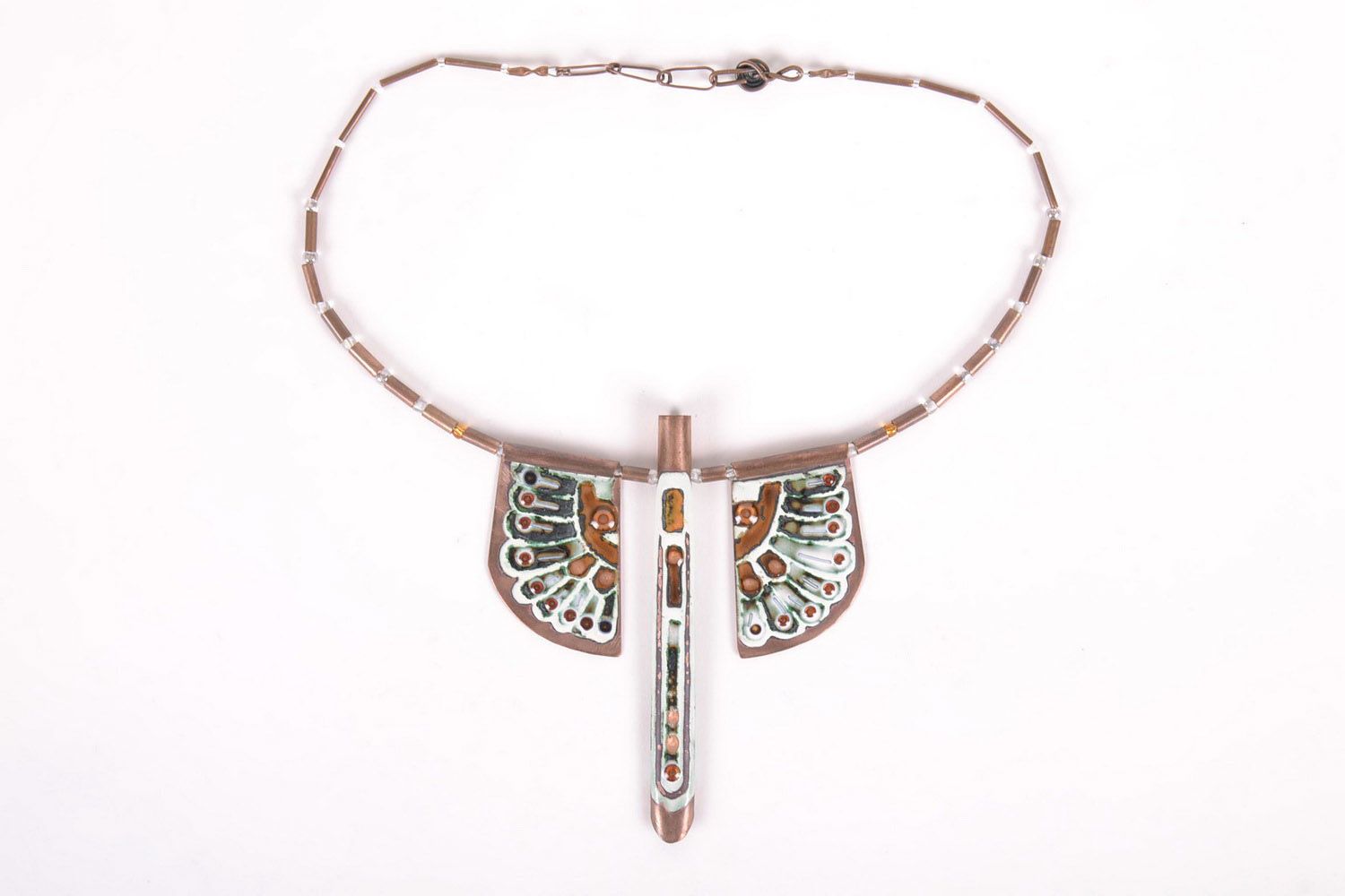 Copper necklace photo 3