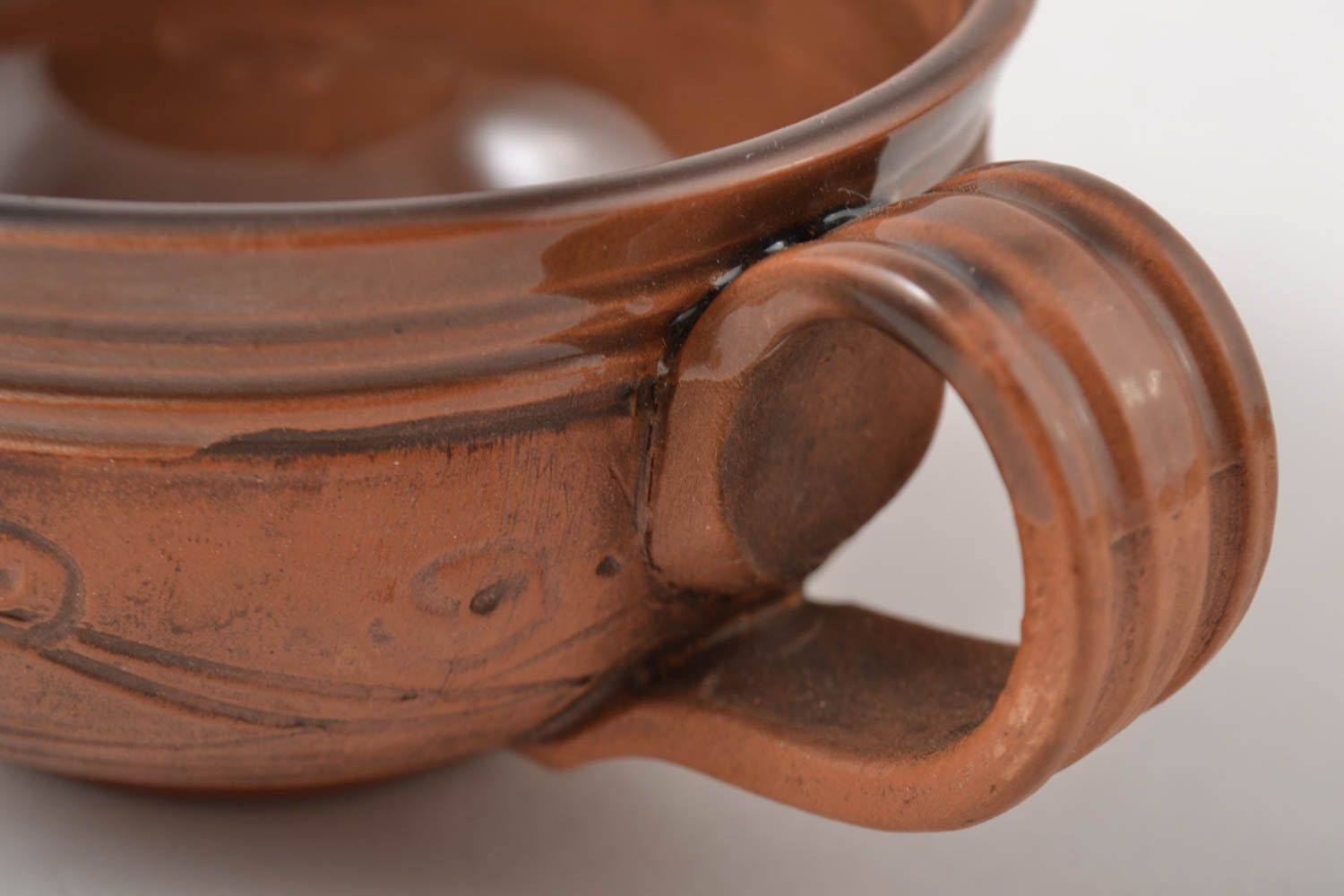 Handmade Keramik Geschirr Tee Tasse Küchen Zubehör originelle Geschenke 300 ml  foto 4