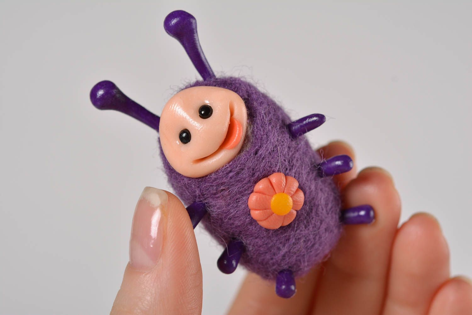 Handmade kleines Spielzeug Deko Figur Geschenkideen für Kinder knuddelig  foto 5