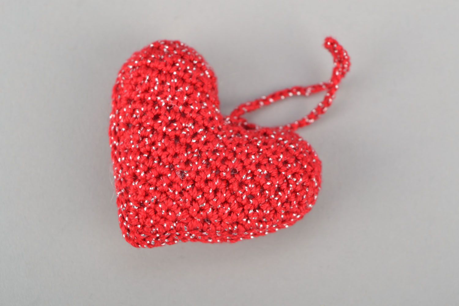 Интерьерная игрушка в форме сердечка  фото 1
