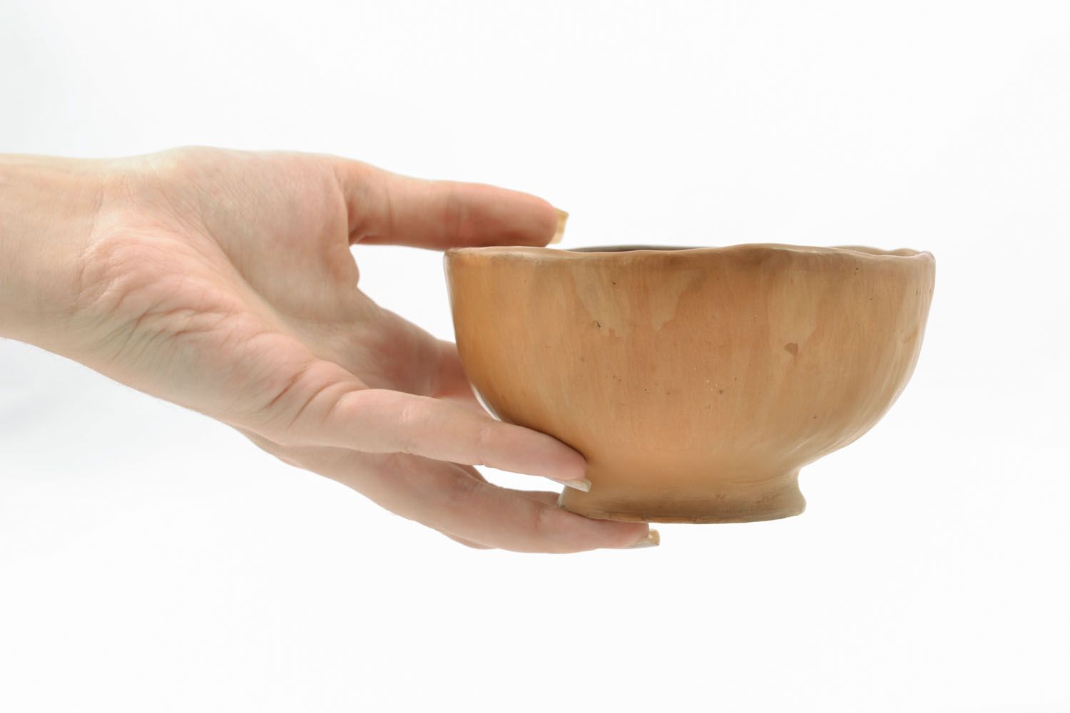 Homemade ceramic bowl photo 2