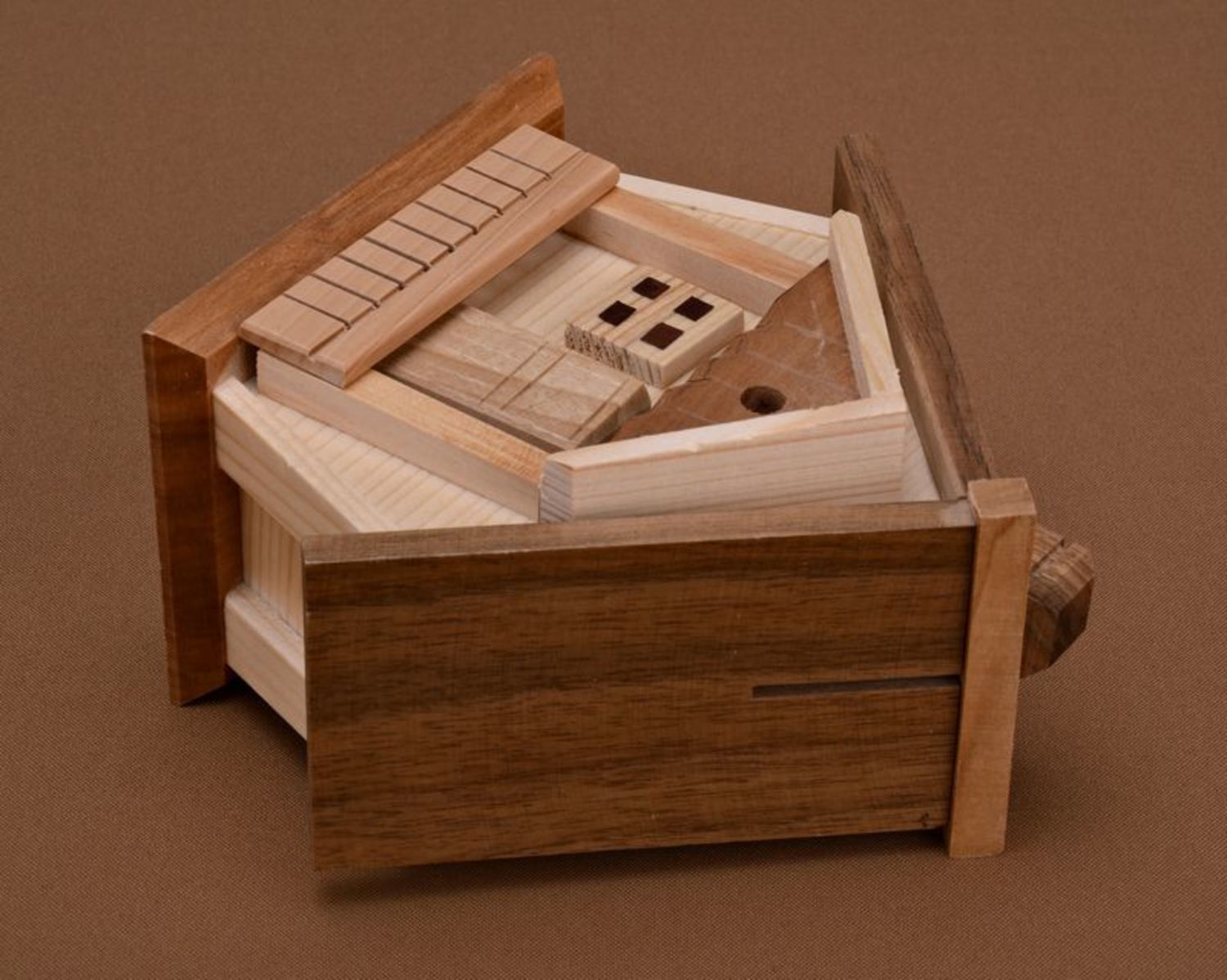 Wooden money-box House photo 2