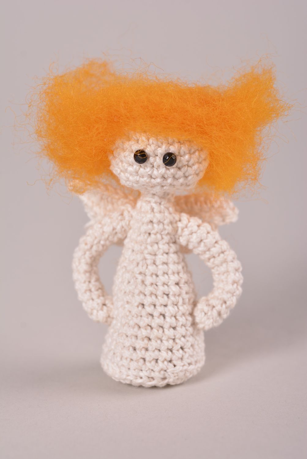 Hand-crochet doll handmade exclusive toys funny doll present for children photo 2