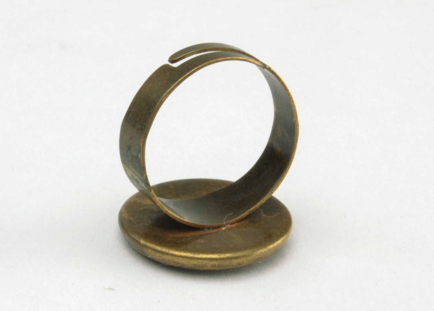 Винтажный перстень из эпоксидной смолы фото 5
