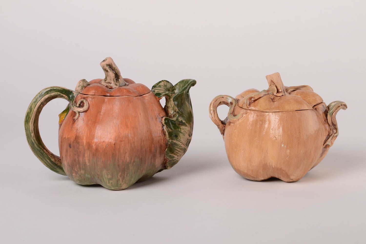 Handmade ceramic pottery ceramic sugar bowl ceramic kettle ceramic cookware gift photo 1