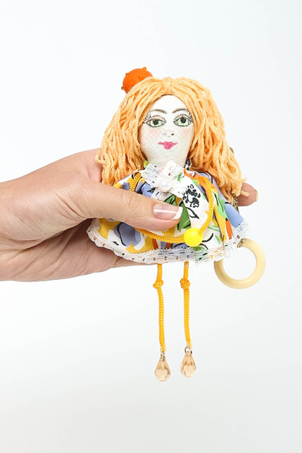 Designer Puppe handmade Deko Wohnzimmer Künstler Puppe mit Minze Aroma weich foto 5