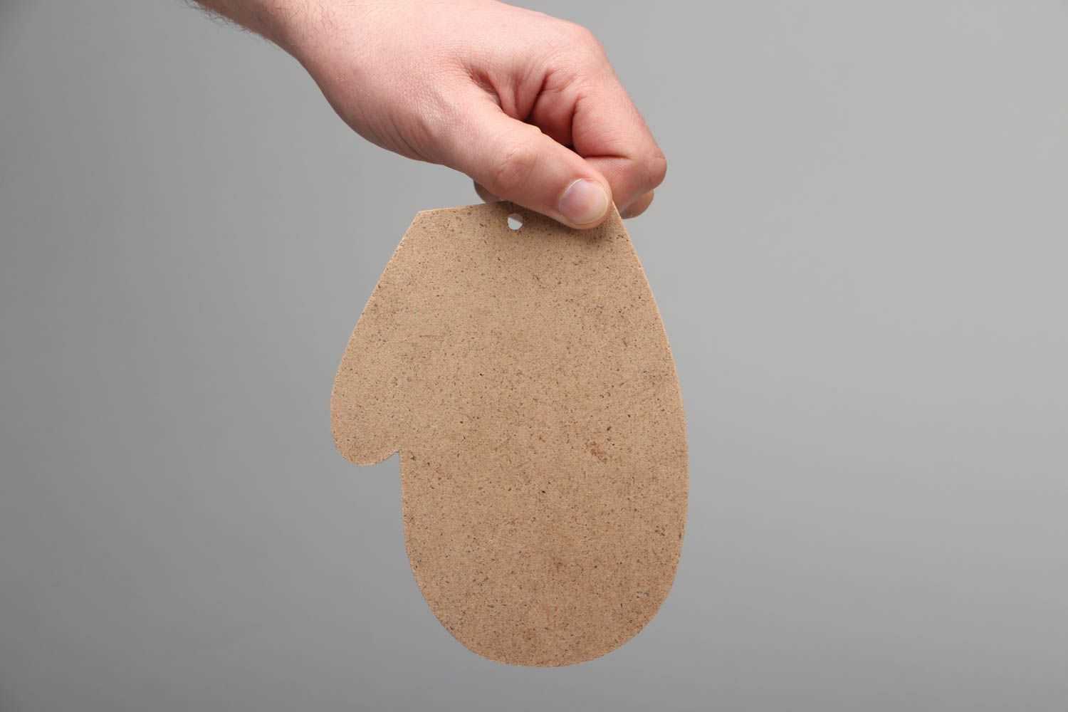 Plywood blank mitten for creative work photo 3
