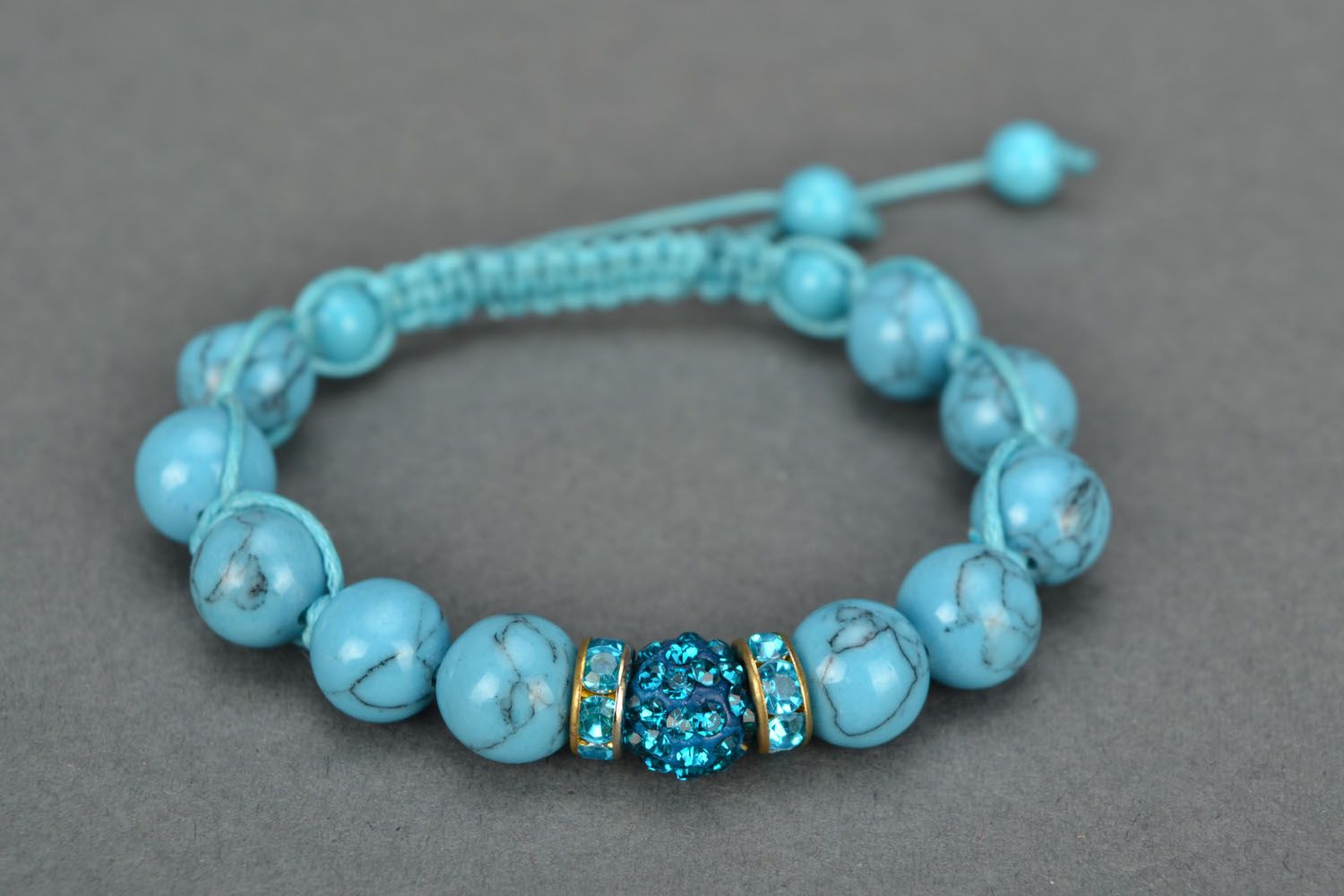 Beautiful turquoise bracelet photo 3