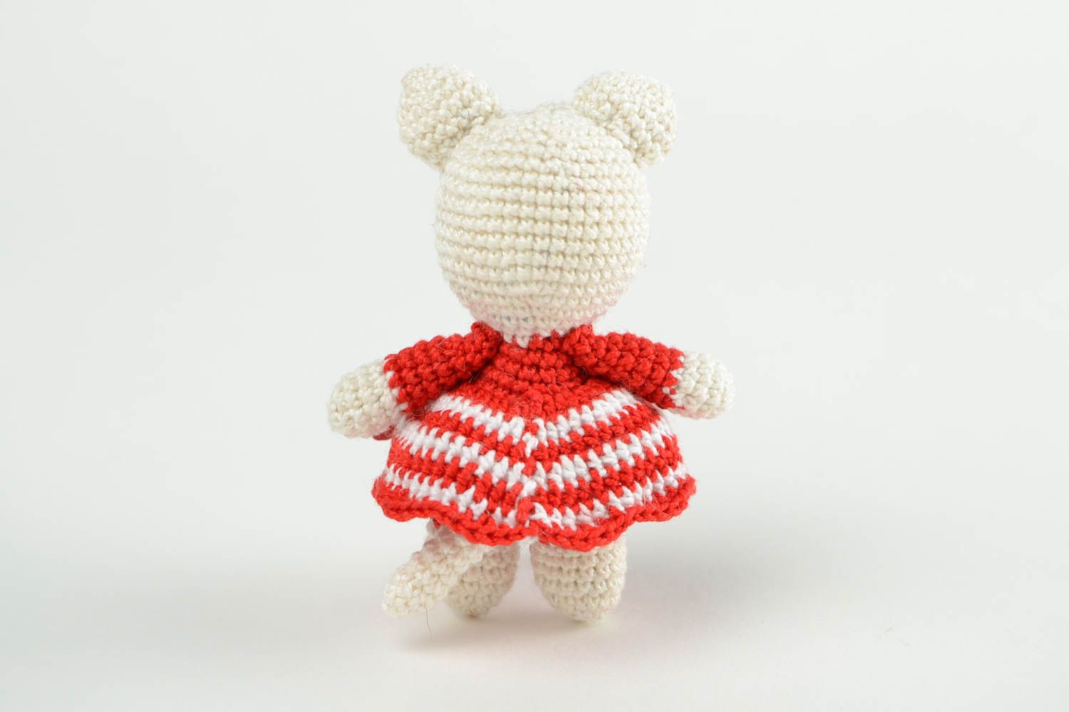 Juguete artesanal tejido a crochet peluche para niños de algodón regalo original foto 5