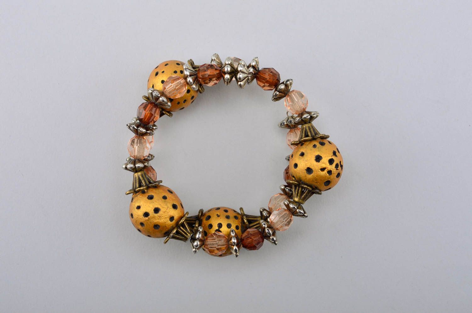 Handmade unusual bracelet plastic designer bracelet female jewelry for gift photo 2