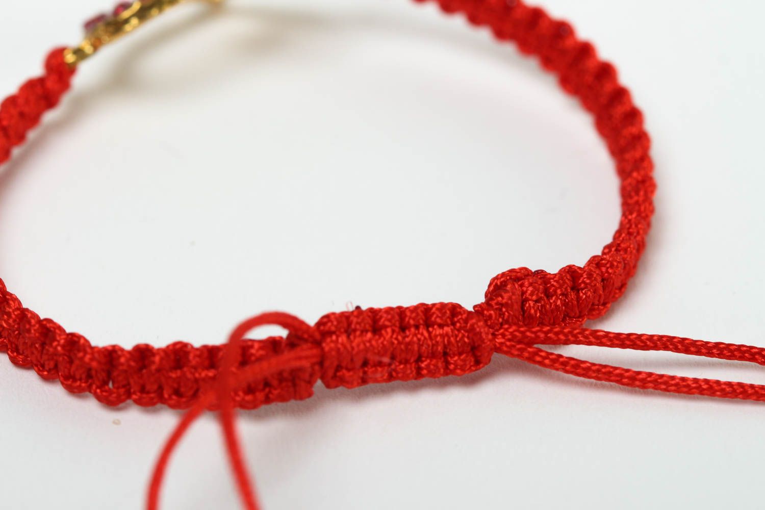 Rotes armband handmade Damen Armband originell Designer Schmuck modisch foto 4