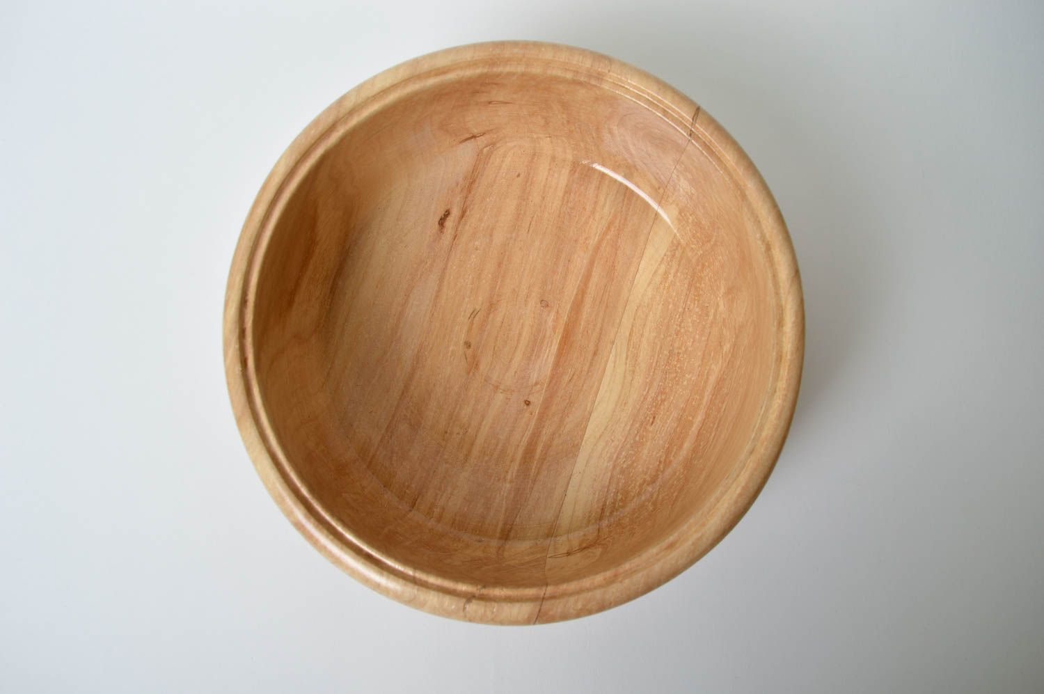 Schale aus Holz handmade Designer Geschirr Geschenk Idee Schale Obst 1.2 L foto 4