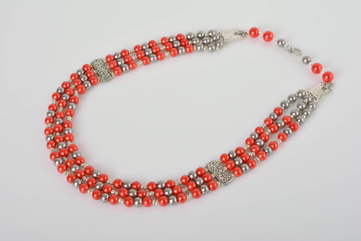 Collier für Frauen handmade Perlen Schmuck Frauen Accessoire Frauen Geschenk foto 1