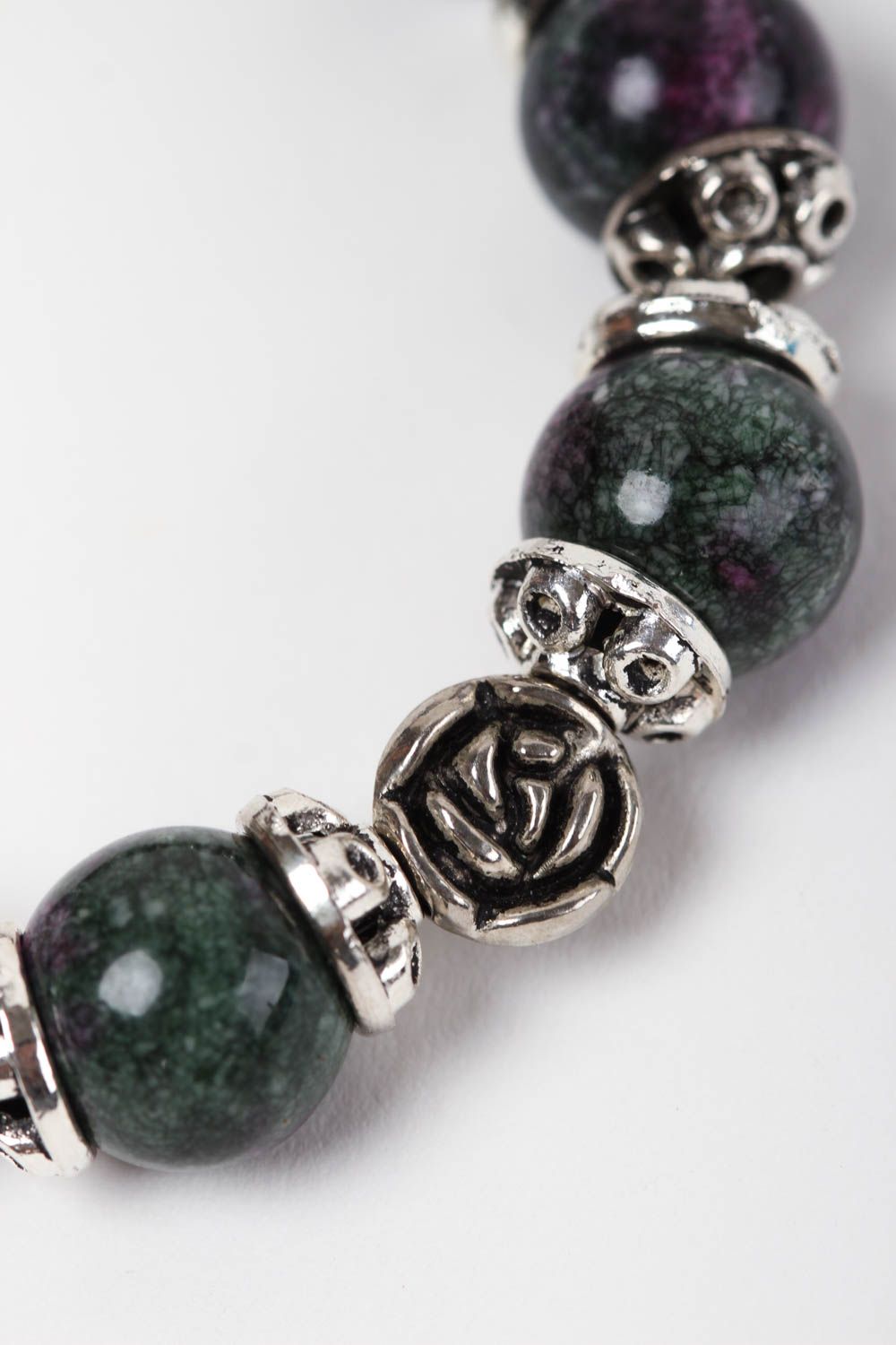 Delicate bracelet with natural stones tourmaline bracelet fashion women bracelet photo 4