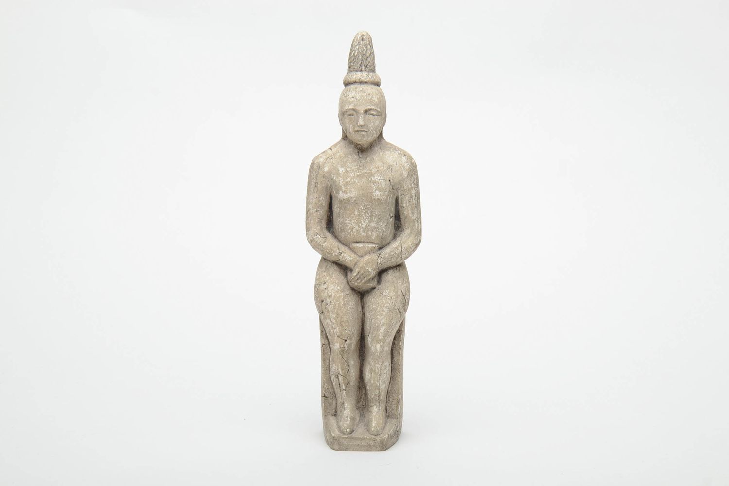 Figurine en céramique faite main Antiquité photo 2