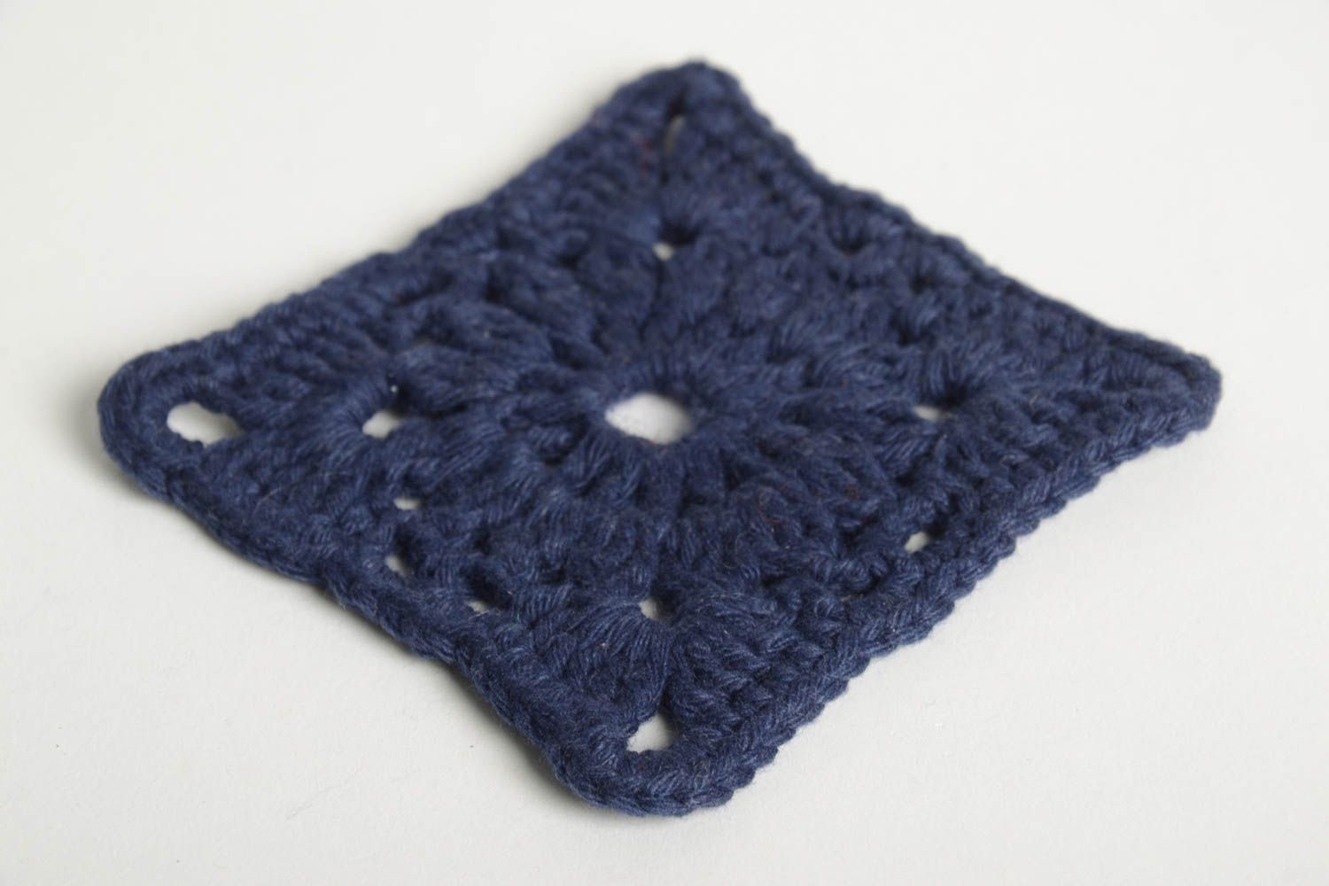 Unusual handmade crochet lace coaster hot pads kitchen supplies small gifts photo 5