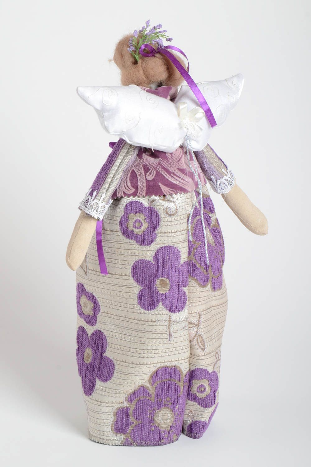 Muñeca de tela hecha a mano juguete para niñas regalo personalizado estiloso foto 4