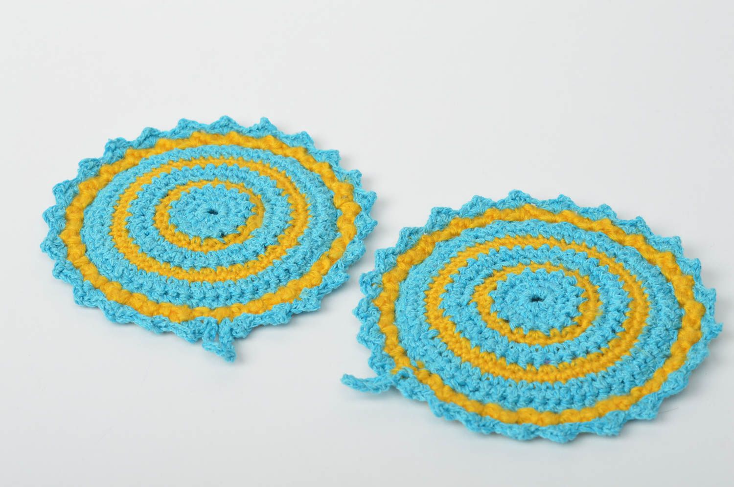 Manique originale fait main Textile de cuisine au crochet Accessoire cuisine photo 3