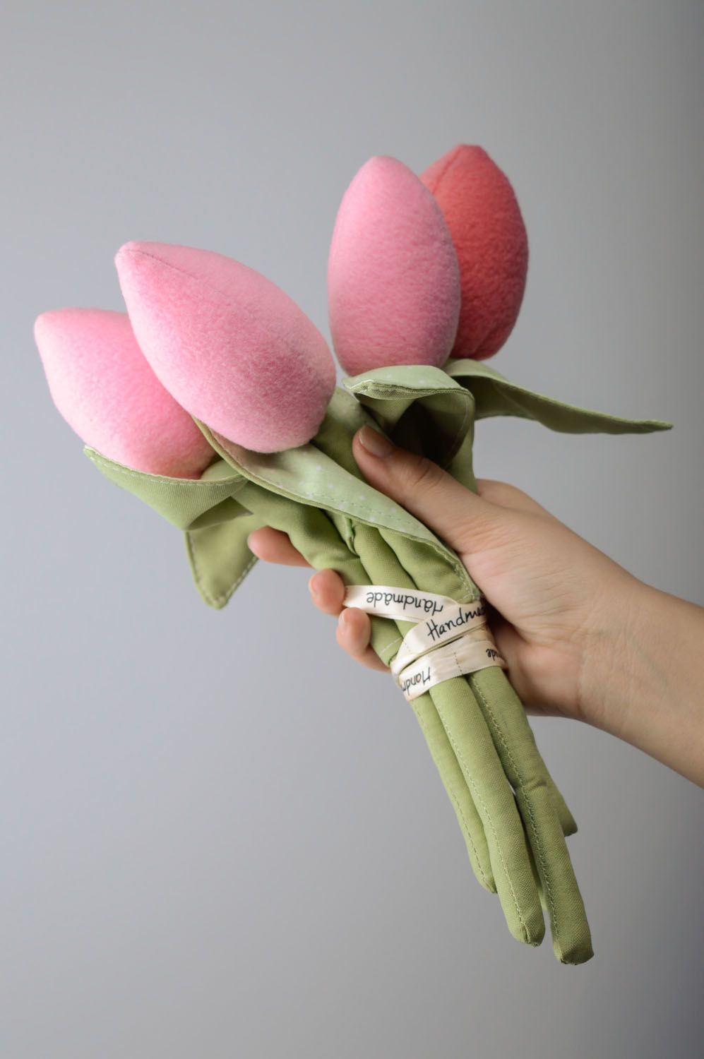 Decorative bouquet of tulips photo 5