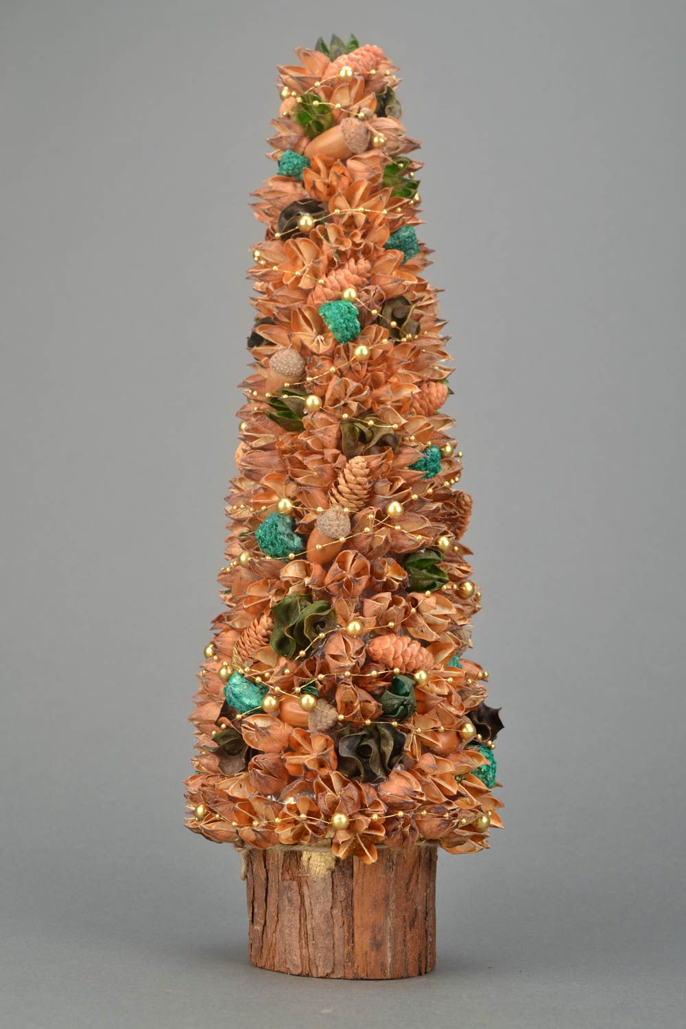 Искусственная елка-топиарий для новогоднего декора фото 1