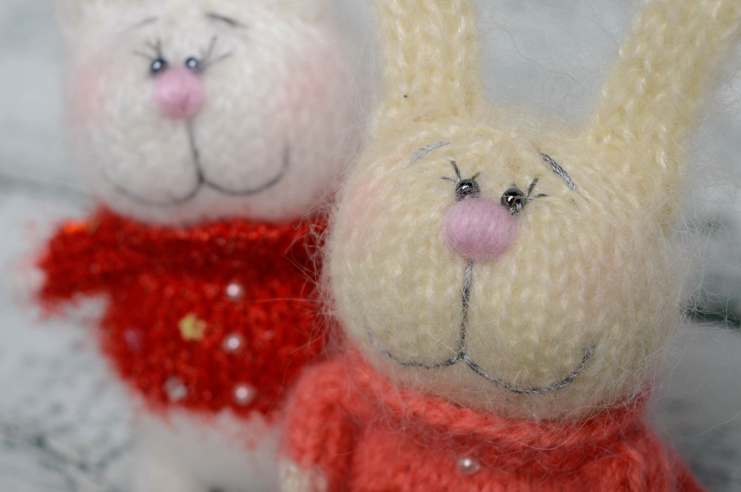 Soft crochet toys Lovely Hares photo 2