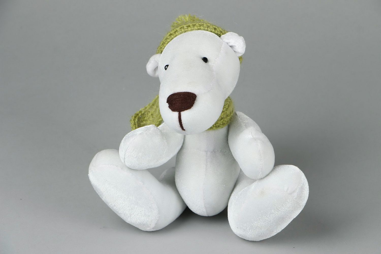 Brinquedo macio Urso branco foto 1