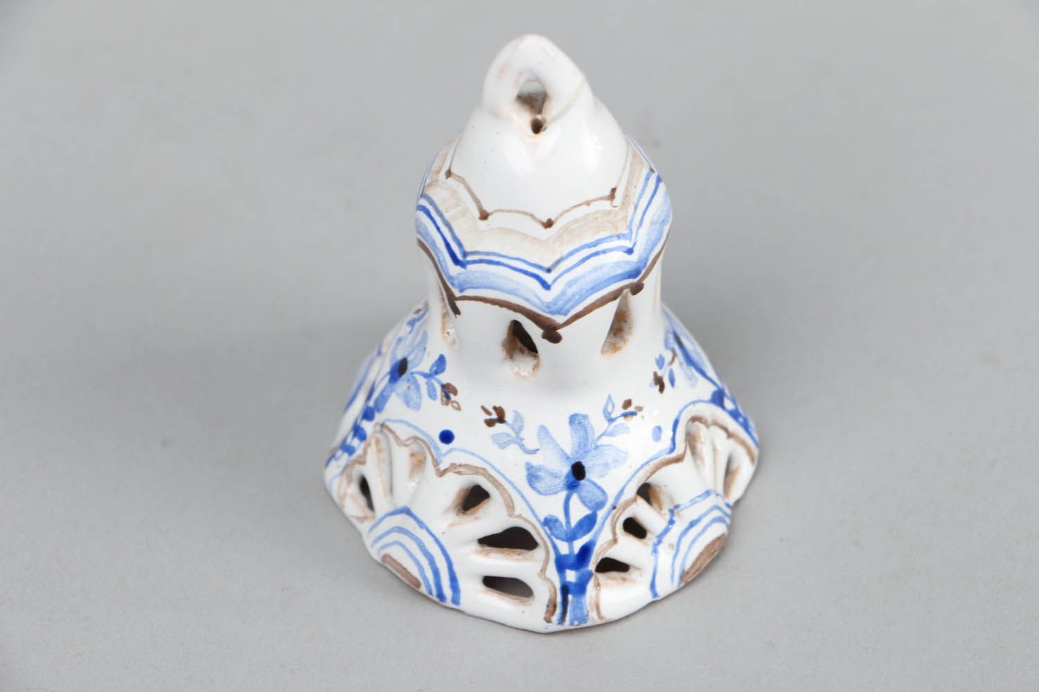 Shaped ceramic bell photo 2