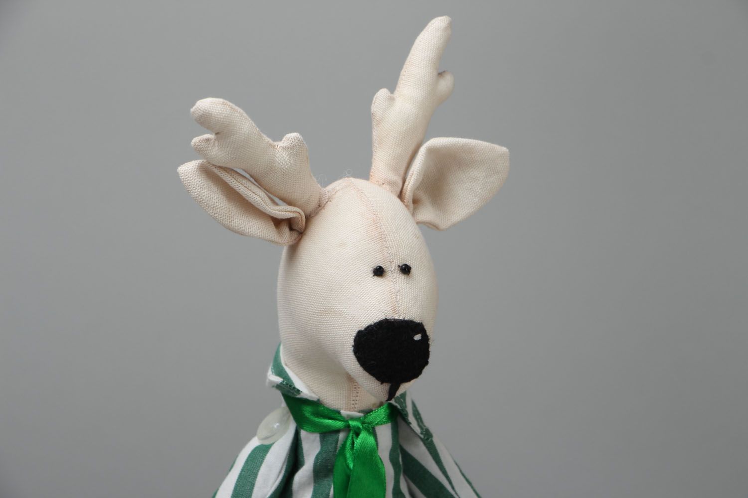 Natural fabric toy Deer photo 2