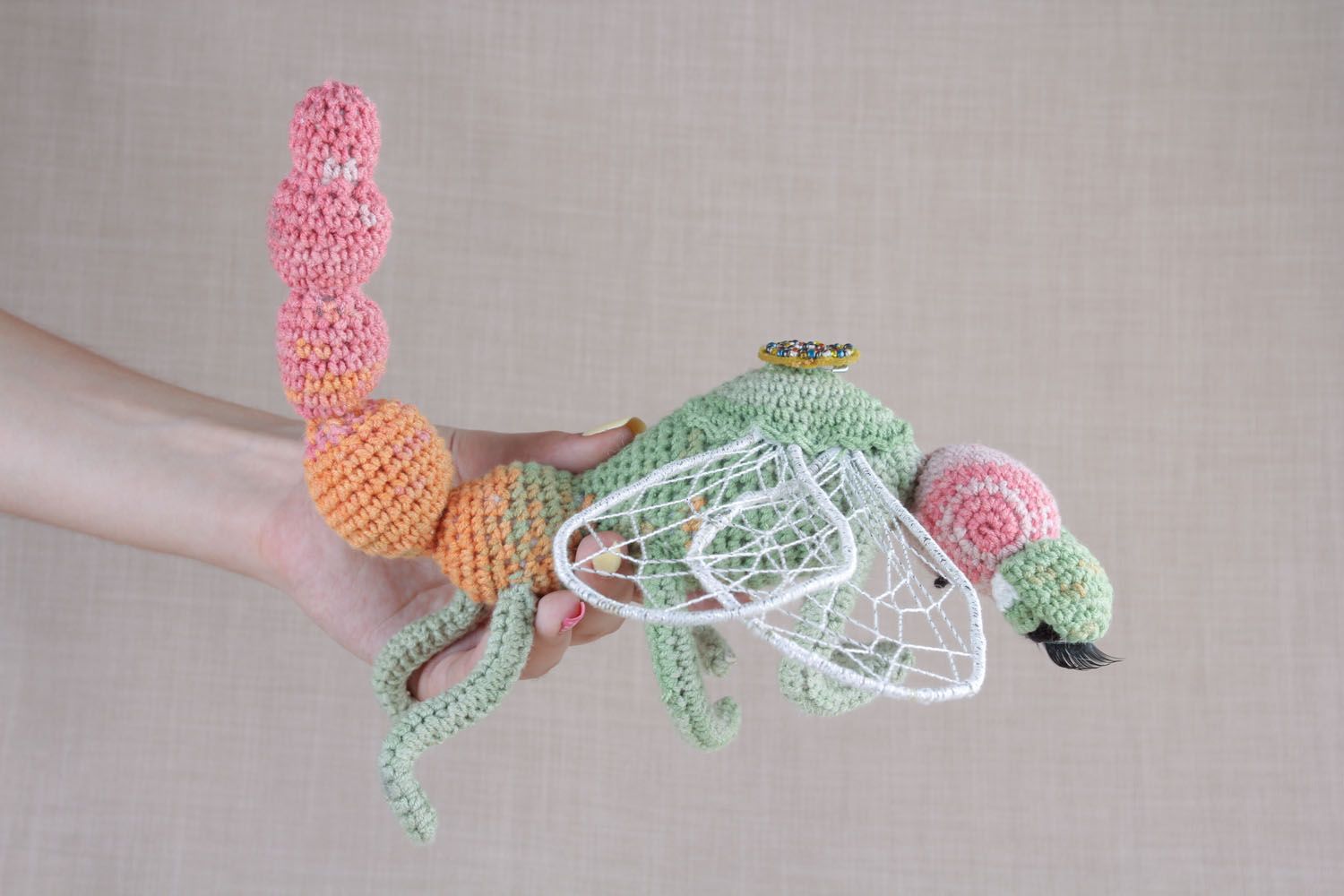 Crochet toy Dragonfly photo 5