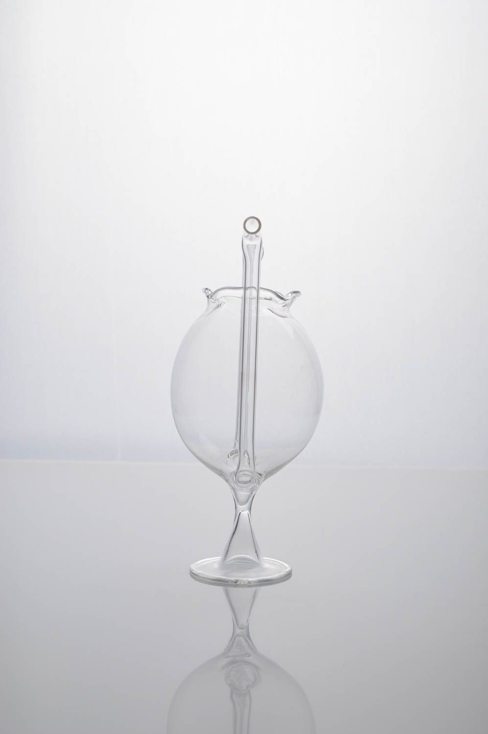 Стеклянный стакан ручной работы оригинальный бокал стакан с трубочками для пары фото 4