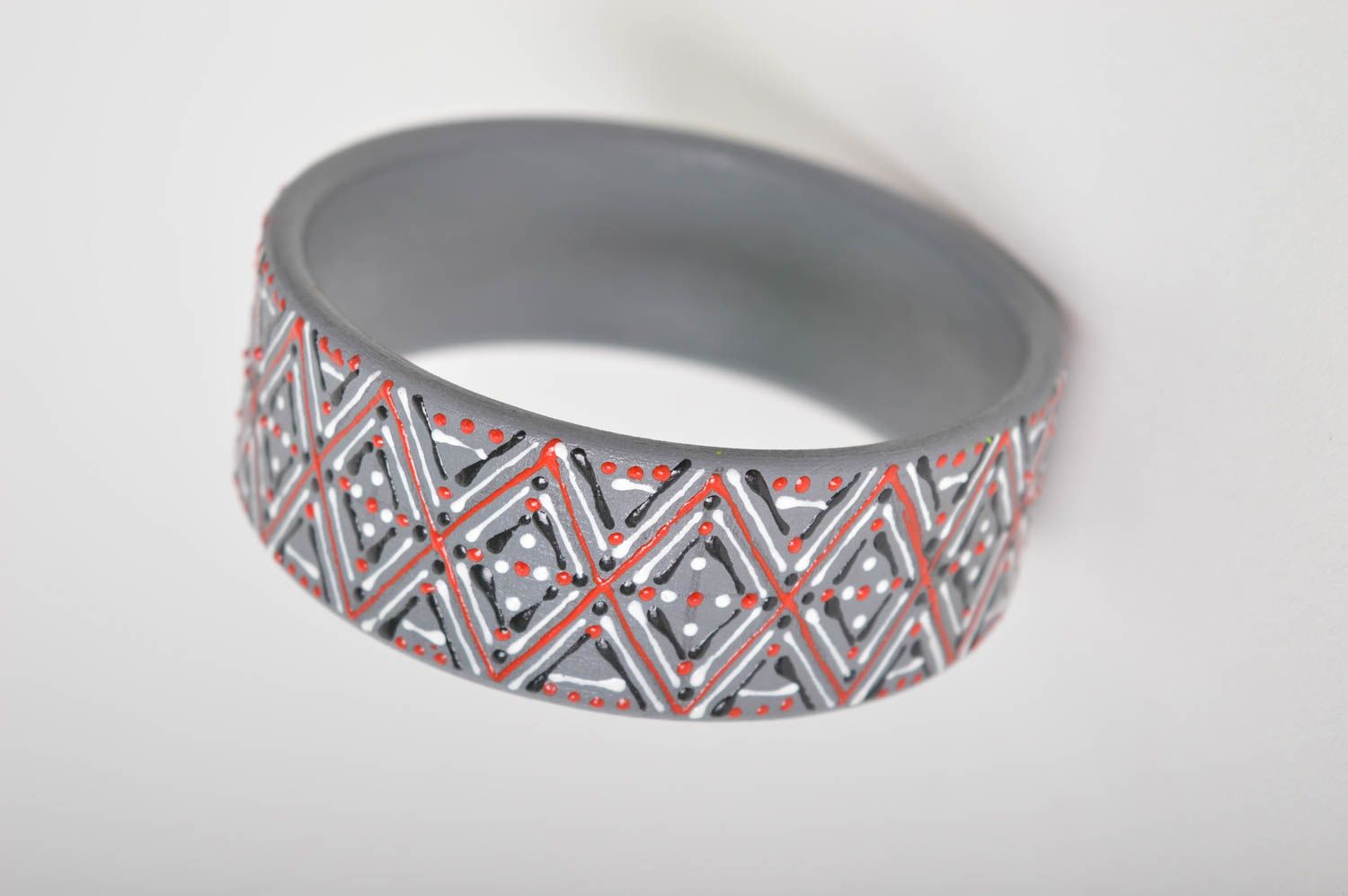 Handmade bright designer bracelet unusual wrist bracelet stylish jewelry photo 4