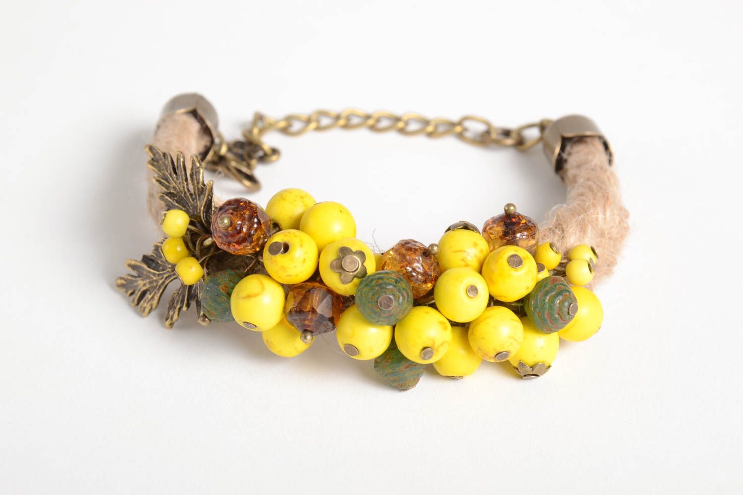 Unusual handmade bracelet designs beaded bracelet accessories for girls photo 1