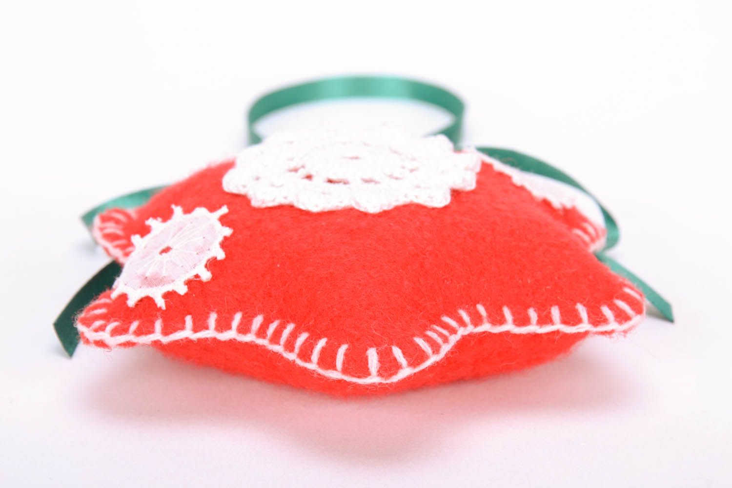 Brinquedo macio para Árvore de Natal feito à mão de algodão para decoração do interior  foto 4
