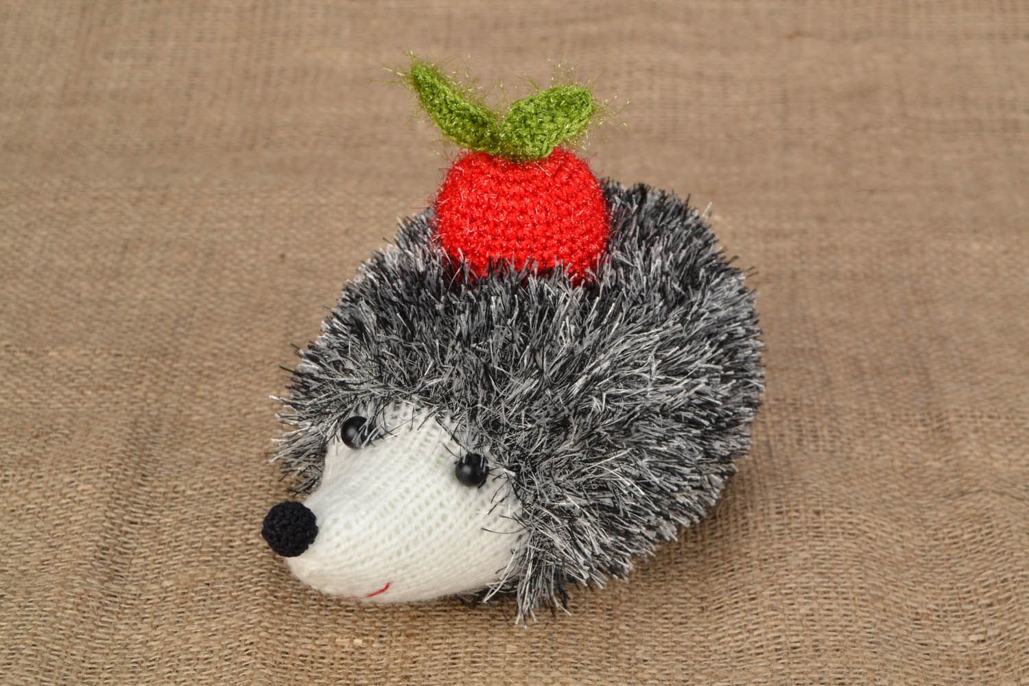 Homemade crochet toy Hedgehog photo 1