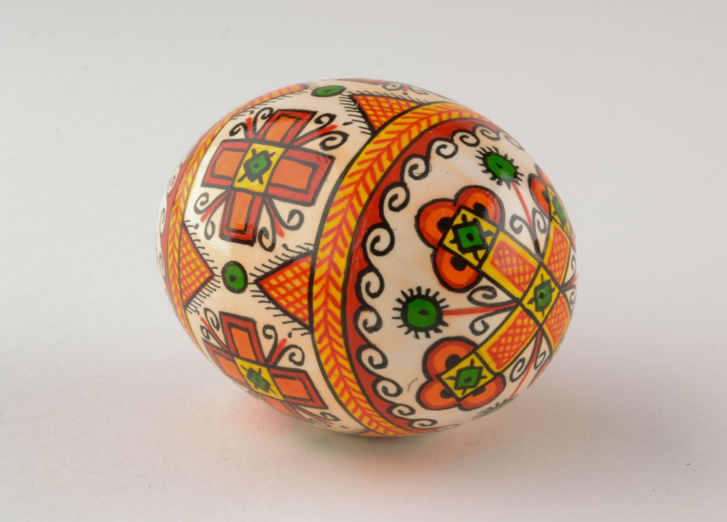 Huevo de Pascua de madera foto 4