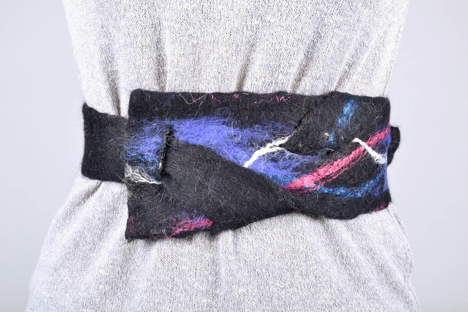 Belt of felt wool  photo 5