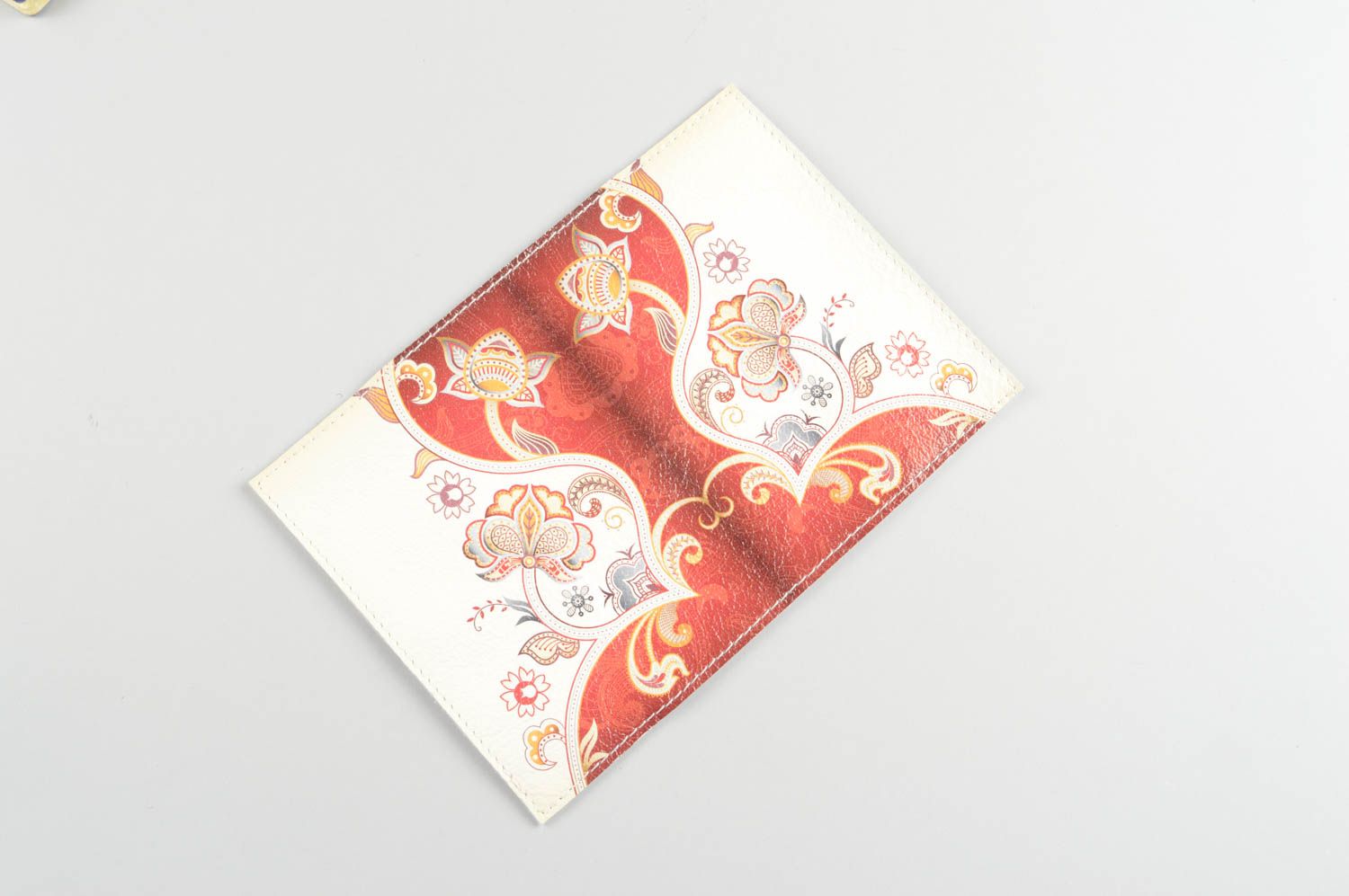 Обложка на паспорт стильная handmade оригинальный подарок обложка для документов фото 2