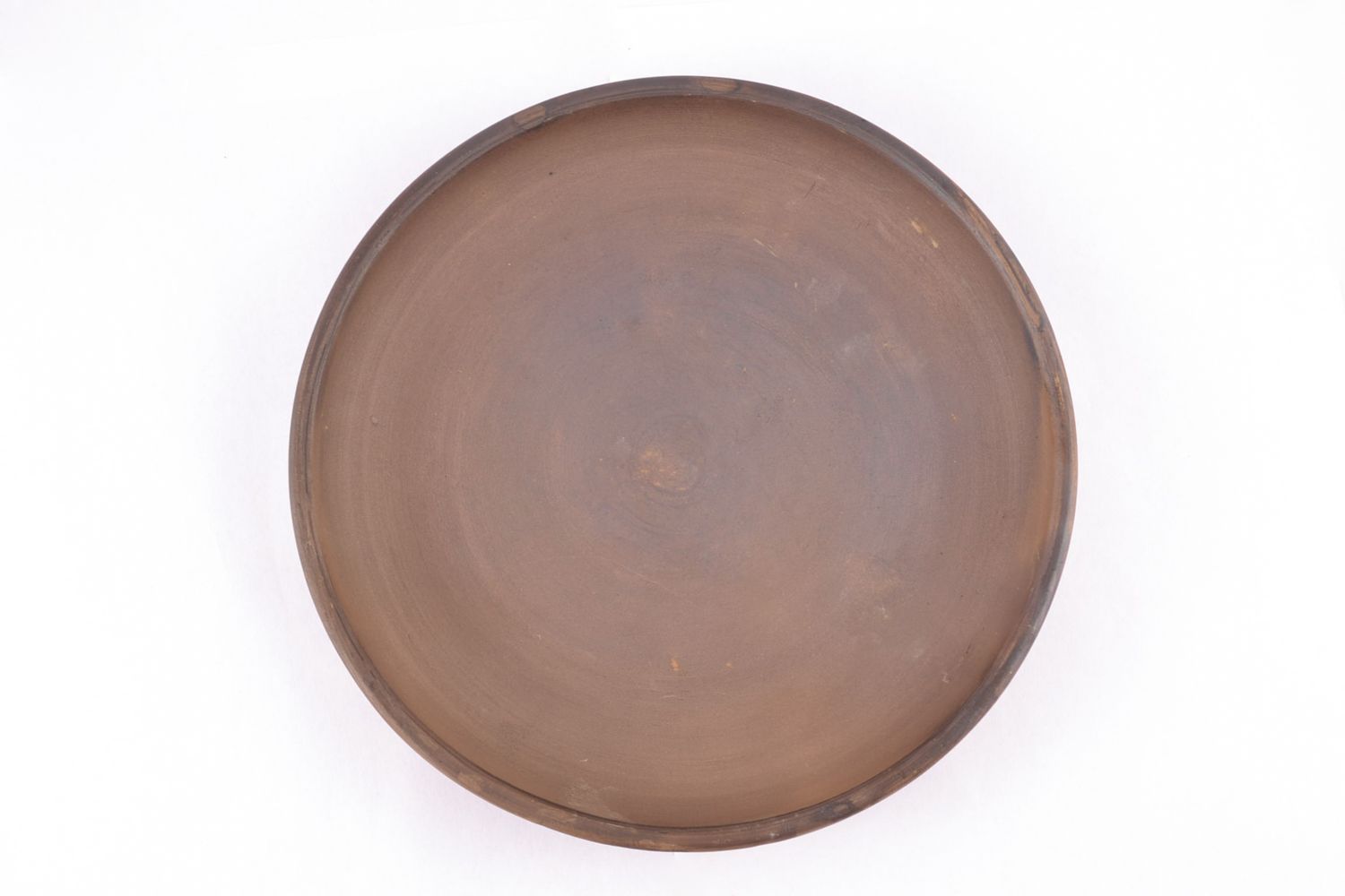 Ceramic plate kilned with milk photo 4
