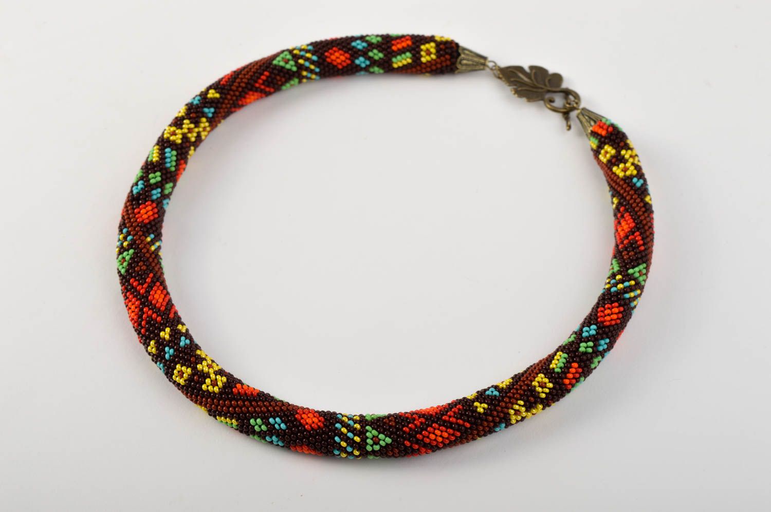 Stylish handmade bracelet designs beaded cord bracelet accessories for girls photo 1