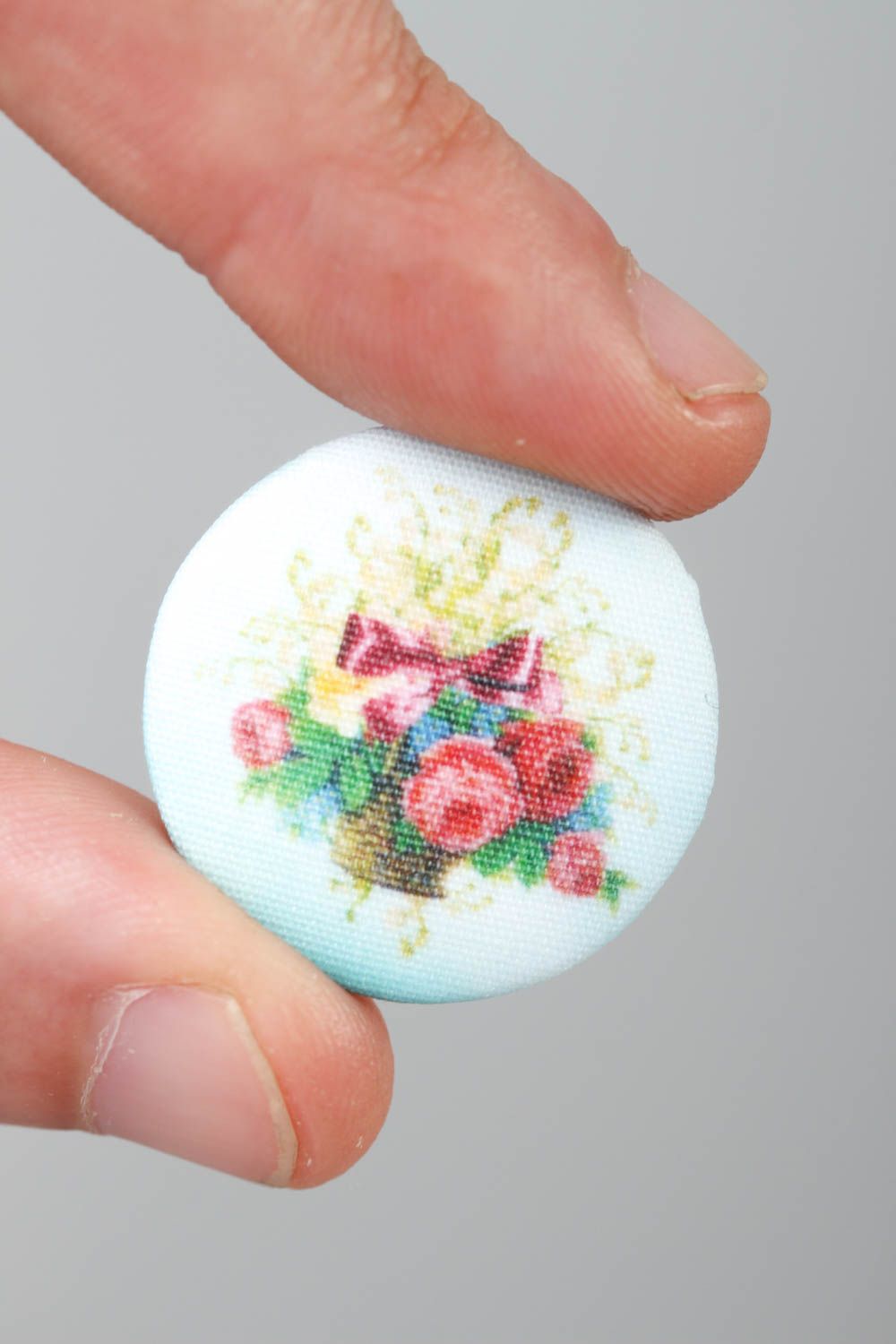 Handmade cute decorative button stylish fittings for sewing plastic button photo 5