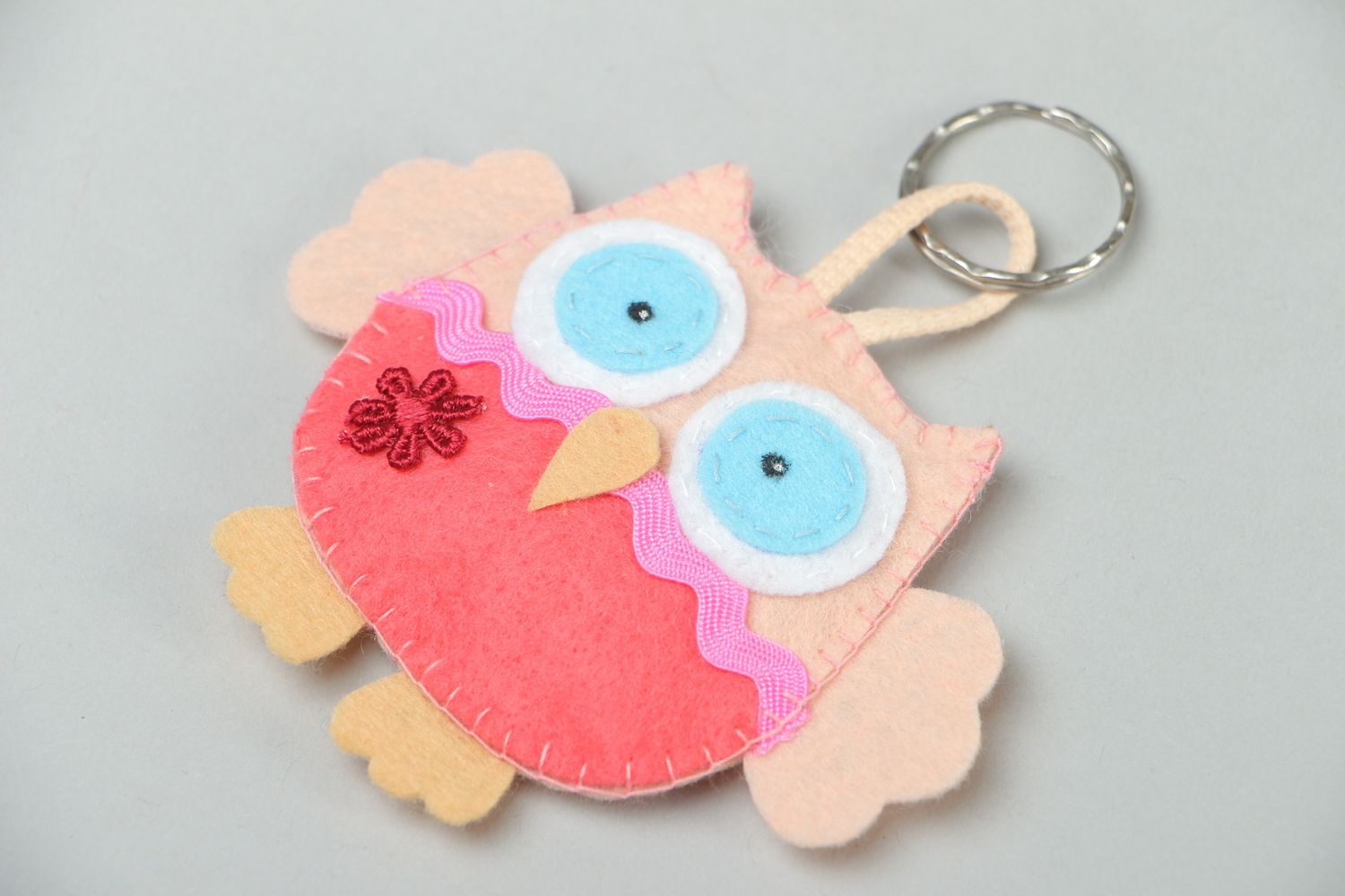 Soft toy key chain Owl photo 1