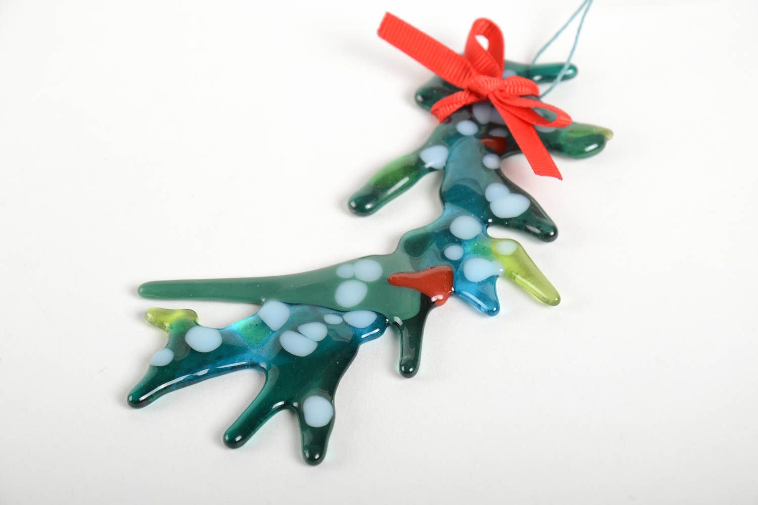Handmade Christmas toy unusual toy for Christmas tree decorative pendant photo 3